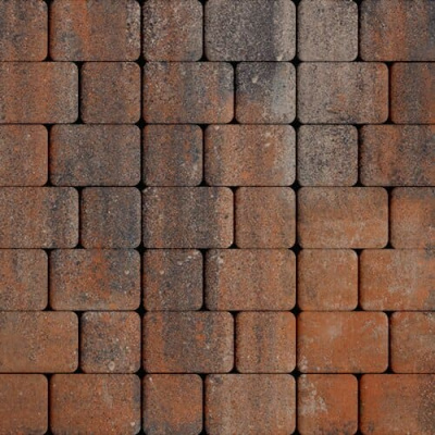 Брусчатка Steinrus Инсбрук Альт Дуо Color Mix Рей 40 мм