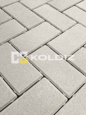 Брусчатка Колдиз Прямоугольник 240х120х70 Белая