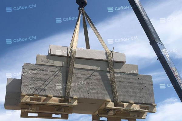 Газобетонные блоки Бонолит Дмитров D400 625х200х250 стеновые