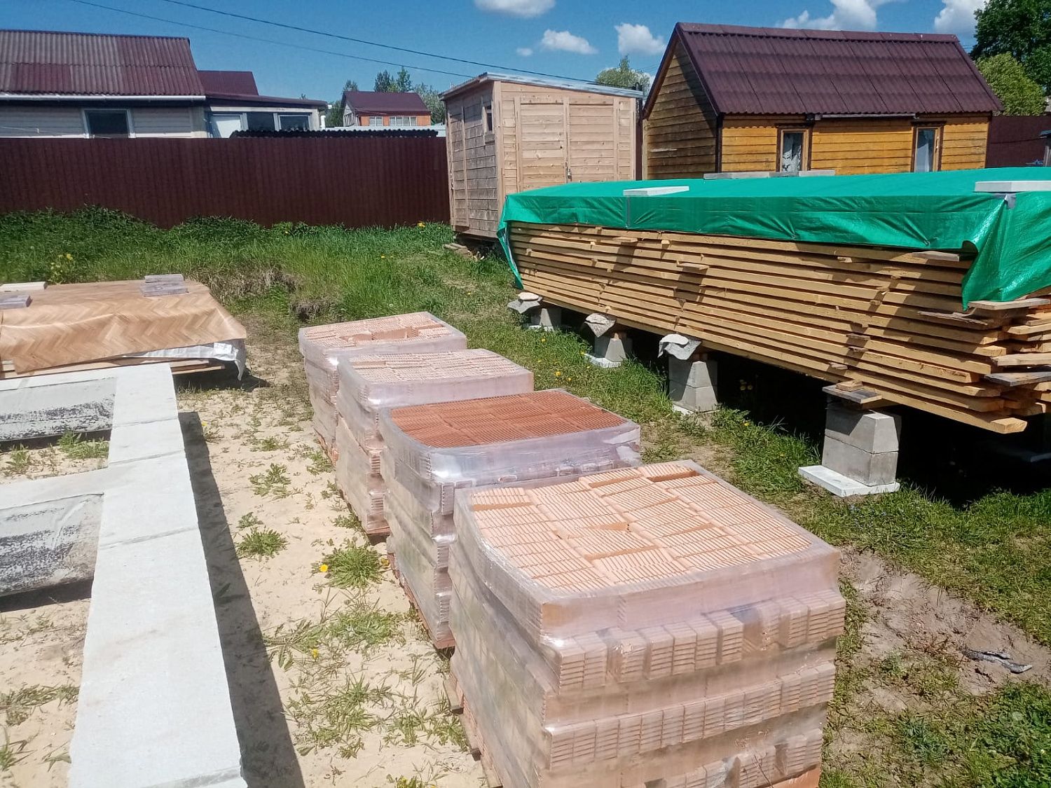 Доставка Каширского строительного кирпича