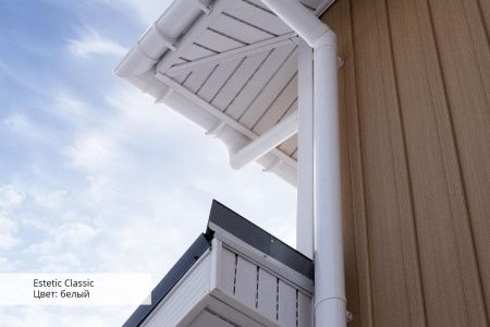Виниловый софит Estetic Grand Line скрытая перфорация белый