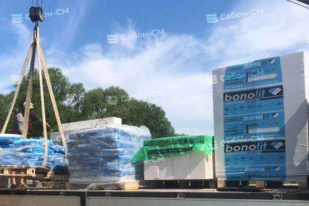 Пеноблоки стеновые Bonolit Малоярославец 625х250х250, D400